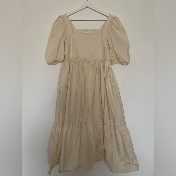 A Bronze Age Serenity Puff Sleeve Dress M - Picture 2 of 7